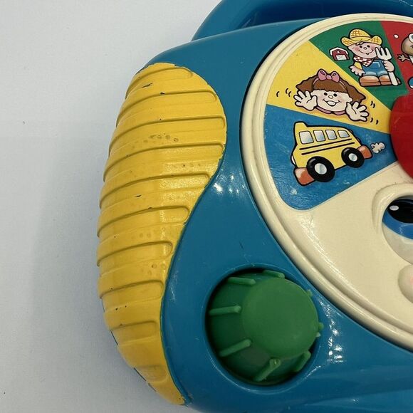 Vintage 1998 Fisher Price Musical Lulabies Player Box Wind Up Radio Mattel - Picture 2 of 6